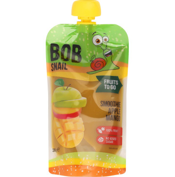 Пюре фруктове Apple-Mango Smoothie Bob Snail д/п 200г