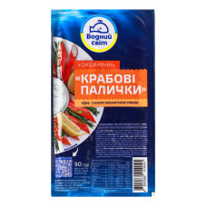 Палички крабові Океанічні Водний світ в/у охол 90г