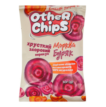 Чипси з буряка та моркви Other Chips м/у 30г