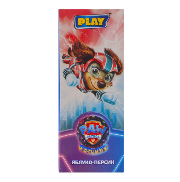 Сік з м'якоттю стерилізований Яблуко-персик Paw Patrol Play т/п 200мл