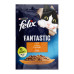 Корм консервований для котів з куркою в желе Fantastic Felix purina м/у 85г