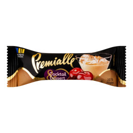 Сирок глазурований 23% Вишня-какао з ароматом коктейль лікер Cocktail&Dessert Premialle м/у 36г