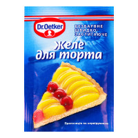 Желе для торта безбарвне швидкозастигаюче Dr. Oetker м/у 8г