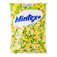 Карамель льодяникова зі смаком лимона та ментолу Lemon Mintex+ м/у 1кг