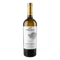 Вино 0.75л 9.7-14% біле сухе  exclusive collection Pinot Grigio Koblevo пл 