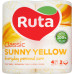 Папір туалетний 2-х шаровий Sunny Yellow Classic Ruta 4шт