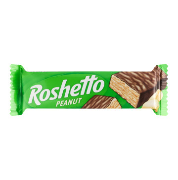 Вафлі глазуровані Peanut Roshetto Roshen м/у 34г
