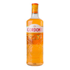 Напій алкогольний 0.7л 37.5% на основі джину Mediterranean Orange Gordon's пл