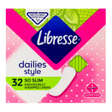 Прокладки щоденні Dailies Style Libresse 32шт