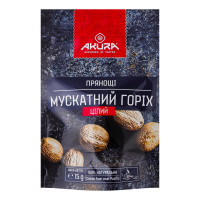 Горіх мускатний цілий Akura д/п 15г