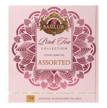 Чай зелений Basilur Pink Tea Collection асорті