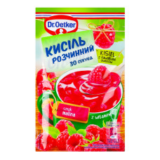 Кисіль зі смаком малини з шматочками фруктів Dr.Oetker м/у 31.5г