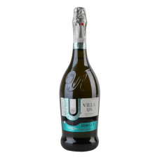 Вино ігристе 0.75л 10-13.5% біле Brut Villa UA пл