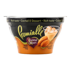 Десерт 9.9% кисломолочний з наповнювачем Мигдаль з ароматом лікеру Сocktail Dessert Premialle ст 140г Десерт 9.9% кисломолочний з наповнювачем Мигдаль з ароматом лікеру Сocktail Dessert Premialle ст 140г