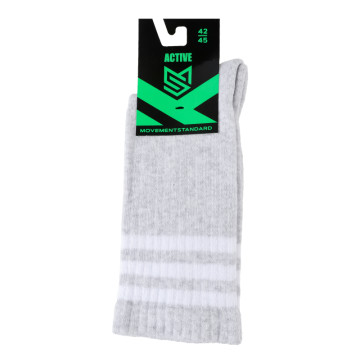 Шкарпетки MovementStandard Active №MS M0350S 00 42-45 сірий-білий