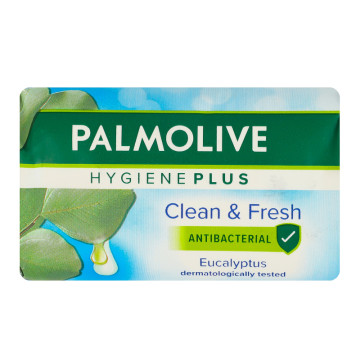 Мило тверде Евкаліпт Antibacterial Чистота та свіжість Гігієна плюс Palmolive 90г