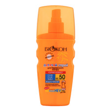 Спрей для безпечної засмаги дитячий SPF 50 Біокон 160мл