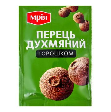 Перець духмяний горошком Мрія м/у 15г Перець духмяний горошком Мрія м/у 15г