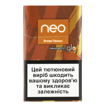 Виріб тютюновмісний для електричного нагрівання з фільтром Neo Demi Bronze Tobacco 20шт