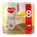 Папір туалетний 3-х шаровий Camomile Selecta Ruta 8шт