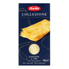 Макарони Lasagne №189 Collezione Barilla к/у 500г