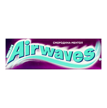 Гумка жувальна без цукру Смородина-ментол Airwaves м/у 14г