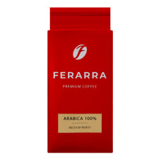 Кава натуральна смажена мелена 100% Arabica Ferarra в/у 250г
