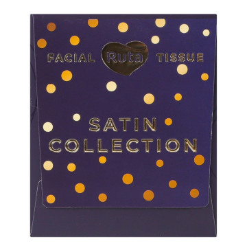 Серветки косметичні 2-х шарові Satin collection Ruta 80шт