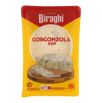Сир 55% DOP Горгонзола Гран Густо Biraghi лоток 150г