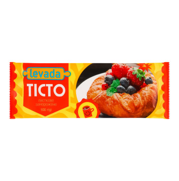 Тісто заморожене листкове Levada м/у 900г