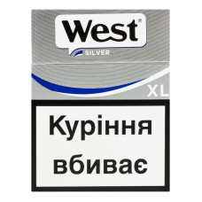 Сигарети з фільтром West Silver XL 25шт