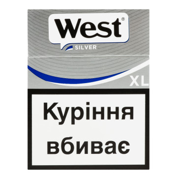 Сигарети з фільтром West Silver XL 25шт