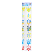 Рукав-етикетка термозбіжна полівінілхлоридна для прикрашання 7 яєць Герби Добрик 1шт