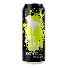 Напій енергетичний безалкогольний сильногазований Pit Bull Exotic з/б 500мл