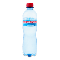 Вода мінеральна сильногазована Миргородська п/пл 0.5л