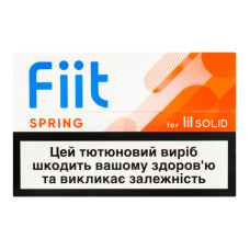 Виріб тютюновмісний для електричного нагріву Spring for Lil Solid Fiit 20шт