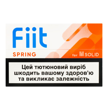 Виріб тютюновмісний для електричного нагріву Spring for Lil Solid Fiit 20шт