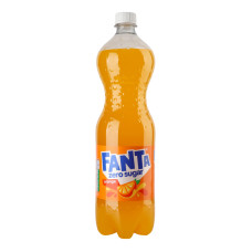 Напій безалкогольний сильногазований соковмісний Orange Zero Sugar Fanta п/пл 1.25л