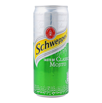 Напій безалкогольний сильногазований Classic Mojito Schweppes з/б 330мл