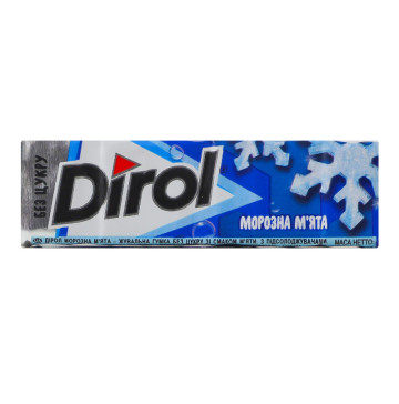 Гумка жувальна без цукру Морозна м'ята Dirol м/у 14г
