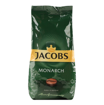 Кава натуральна смажена в зернах Monarch Jacobs м/у 250г