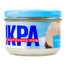 Ікра атлантичних риб класична в соусі пастеризована Norven с/б 160г