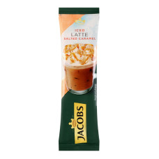 Напій кавовий розчинний Jacobs 3в1 Iced Latte Salted Caramel м/у 21.3г