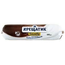 Морозиво 12% пломбір шоколадне Хрещатик м/у 500г