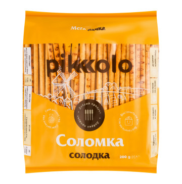 Соломка солодка Pikolo м/у 200г