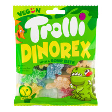 Мармелад жувальний зефірний Dino Rex Trolli м/у 100г