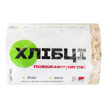 Хлібці пшенично-рисові Просто добрий хліб м/у 100г Хлібці пшенично-рисові Просто добрий хліб м/у 100г