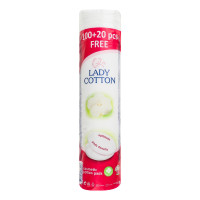 Диски ватні косметичні Lady Cotton 120шт