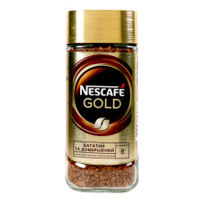 Кава розчинна сублімована Gold Nescafe с/б 95г