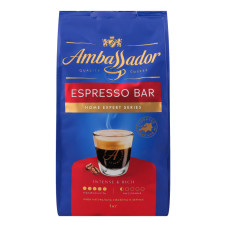 Кава натуральна смажена в зернах Espresso Bar Home expert series Ambassador м/у 1кг